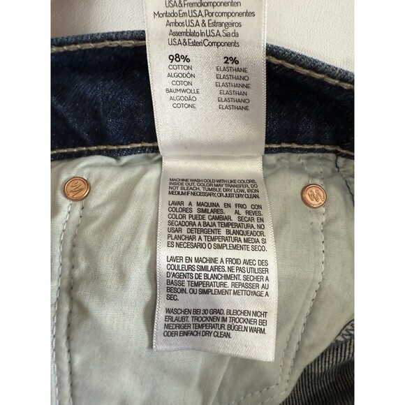 MOTHER Superior The Scrapper Cuff Ankle Fray Lets Wine About It Size 25 - Picture 7 of 11